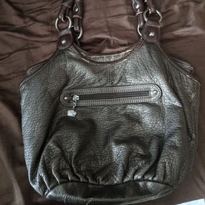 Kathy VanZeeland hobo bag (bronze)